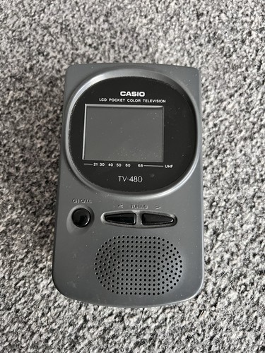 Vintage casio 480d lcd - casio, tv-480d