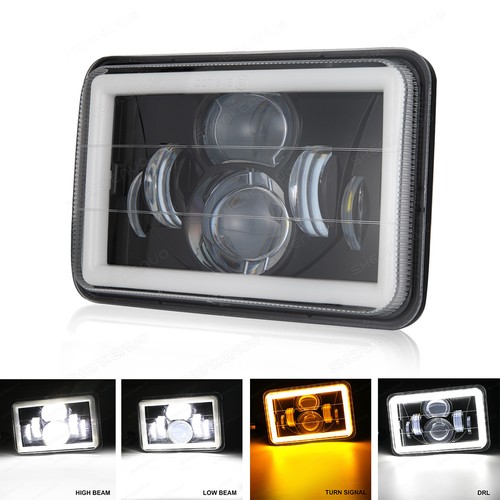 4x6 motorcycle square led - square,