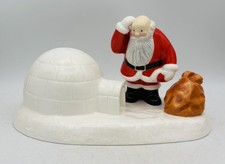 COALPORT FATHER CHRISTMAS Tableau - WHERE'S THE CHIMNEY - Boxed