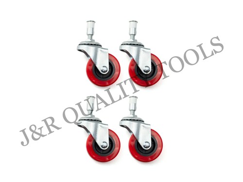 Casters inch open top - open,