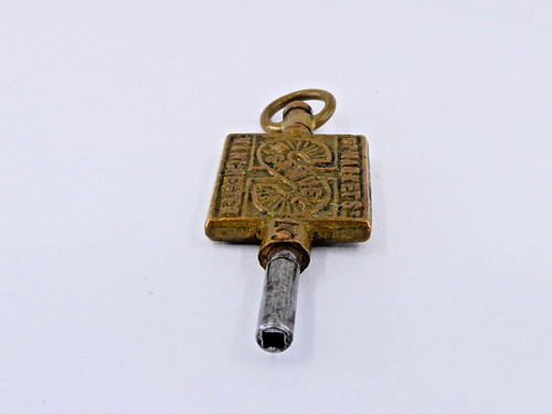 Antique pocket watch key - watch, maker