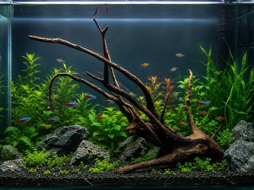 Bogwood driftwood fish tank - bogwood,