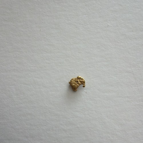 Niki mine gold nugget - nugget, 0.389g