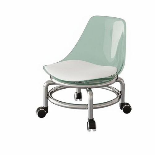 Low rolling stool - low,