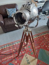 Vintage Eames Strand Electrics Theatre Spotlight Floor Lamp Working Condition