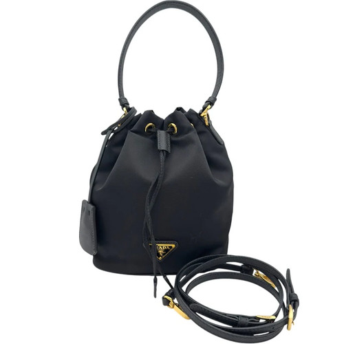 Prada triangle logo - logo, bucket