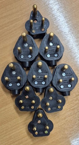 Amp round pin plugs - amp,