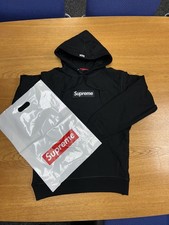 Black Supreme Box Logo Hoodie