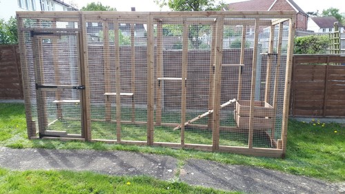 Catio cat run safe 12ft - 12ft, x