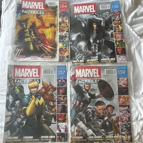 Marvel fact files - marvel, eaglemoss