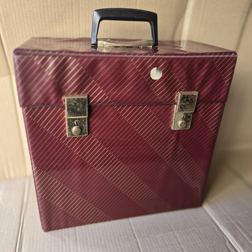 Vintage record storage case - record,