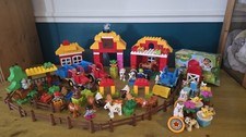 Lego Duplo Set 5649 Big Farm Not Complet, Animals, Tractors Ect Used 