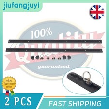 2Pcs L-Track +4x Rings Tie