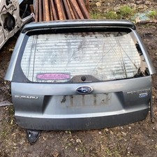 Subaru Forester 2010 Rear Tailgate Boot Bootlid With Boot Struts 2x And Wiring
