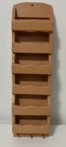 Vintage handmade letter rack - handmade,