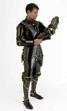 Medieval Brass Suit Of Armor