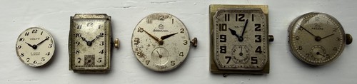 Vintage watch movements lot - watch,