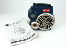RYOBI P740 18V FM Compact Radio with Aux Input Antenna Includes Manual