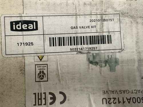Ideal 171925 gas valve kit - 171925,