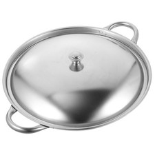  Cooking Pot Stainless Steel Pot Cooking Pan Cooking Pot Portable Cooking Pan