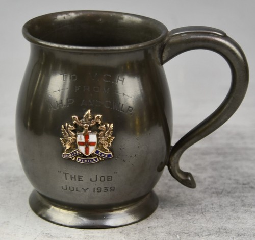 Fine antique vintage pewter - antique,