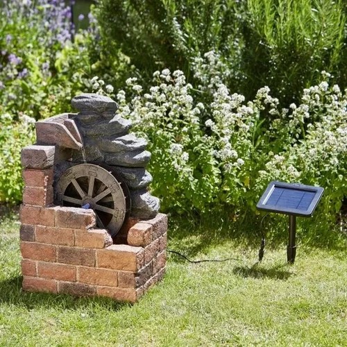 Water mill solar feature - water,