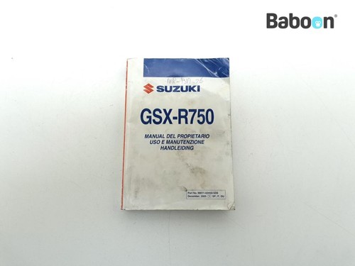Owners manual suzuki gsx - owners,