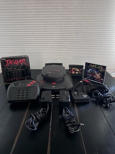 Atari jaguar console - cd,