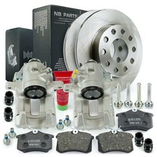 Rear Brake Calipers Brake Discs Brake Pads For Audi A4 B6 B7 Seat Exeo 3R