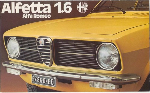 Alfa romeo alfetta saloon - romeo, 1.6