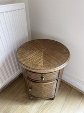 Traditional Round Inlaid Wood