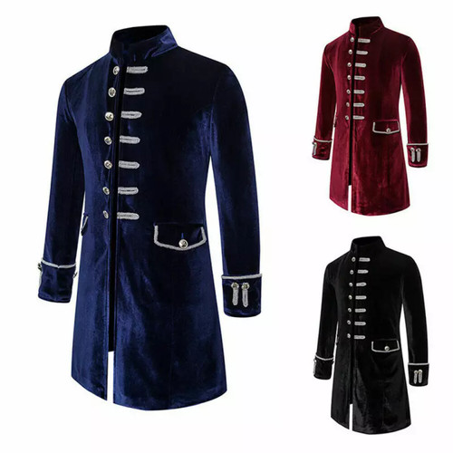 Mens velvet military drummer - mens,