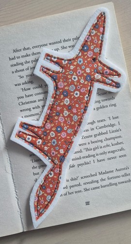 Beautiful fox bookmark made - beautiful,
