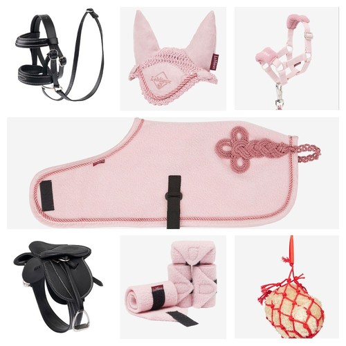 Lemieux toy pony - pony, pink