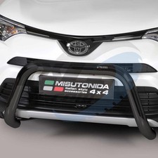 Toyota RAV4 Facelift 2016-2018 76mm Black Bull Bar