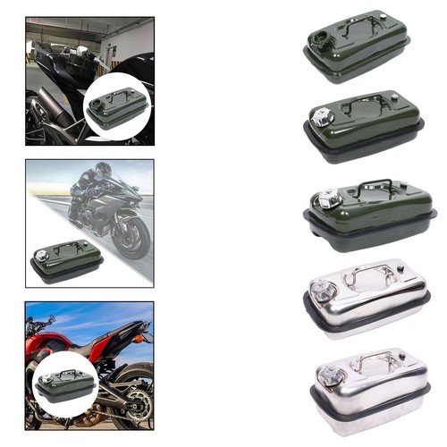 Motorcycle seat fuel can tank - can,