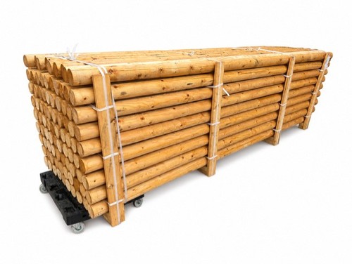 Horse timber jump - pole,