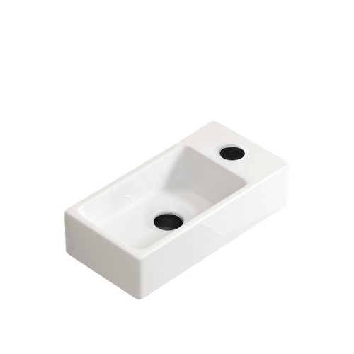 Ceramic wall hung basin small - ceramic,