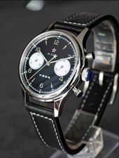 Red star chronograph black