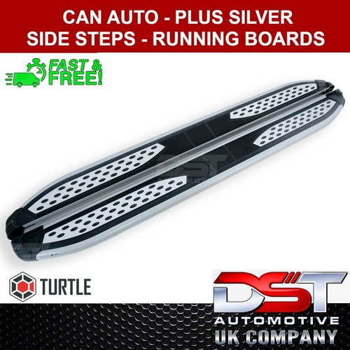Plus silver running board - plus, side