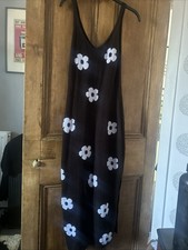 H&M Long Black Knit Strappy