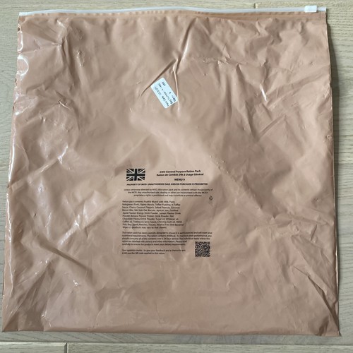 British army hour - british, ration