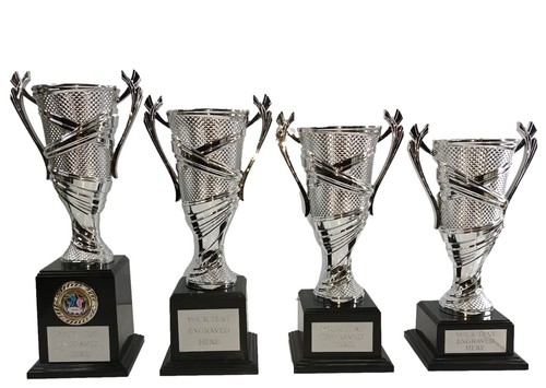 Personalised silver cup with - personalised,