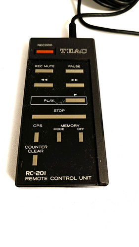 Teac 201 remote - teac, control