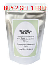 Boswellia Serrata Extract 8000mg 20:1 Capsules High Strength Anti-Inflammatory