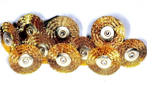 10pcs 25mm brass - , wheel