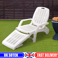 Folding Sun Lounger Outdoor