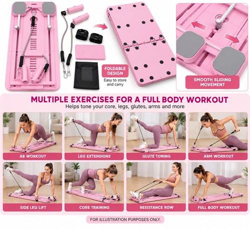 Foldable pilates reformer - foldable,
