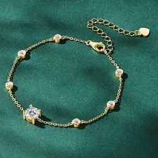 1.0ct Round Cut Lab‑Created