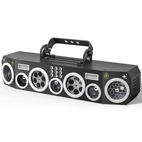 Ehaho disco lights dmx - 7-in-1,